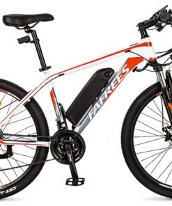 VTT électrique Fafrees Hailong One 250W 26" 10Ah 25km/h 90km Blanc rouge