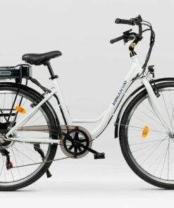 Vélo électrique ville hollandais E-Street MoovWay blanc